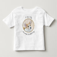 Pembroke Welsh Corgi Painting - Original Dog Art