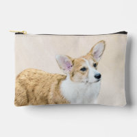 Pembroke Welsh Corgi Painting Red Original Dog Art