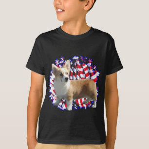 Pembroke Welsh Corgi Patriot T-Shirt