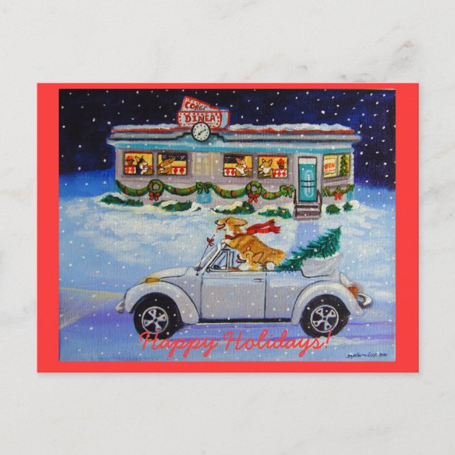 Pembroke Welsh Corgi Postcards (Front)