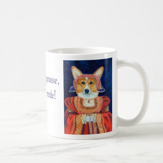 Pembroke Welsh Corgi Queen & King Mug (Right)
