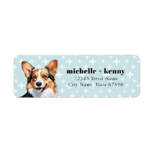 Pembroke Welsh Corgi Return Address Labels