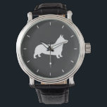Pembroke Welsh Corgi Silhouette Watch<br><div class="desc"></div>