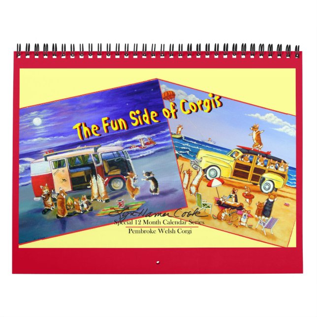 Pembroke Welsh Corgi The FUN Side of Corgis Calendar (Cover)