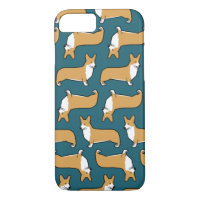 Pembroke Welsh Corgis Pattern