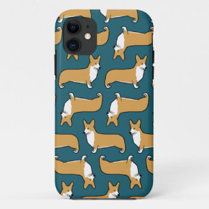 Pembroke Welsh Corgis Pattern iPhone 11 Case
