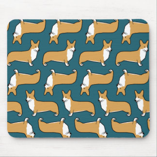 Pembroke Welsh Corgis Pattern Mouse Pad