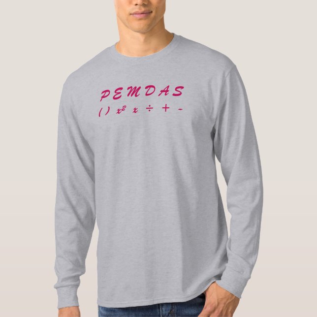 PEMDAS T-Shirt (Front)