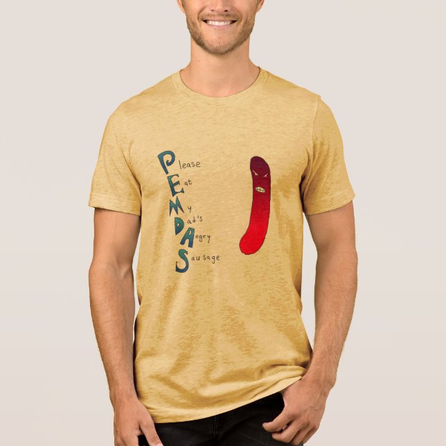 PEMDAs Tri-Blend Shirt (Front)