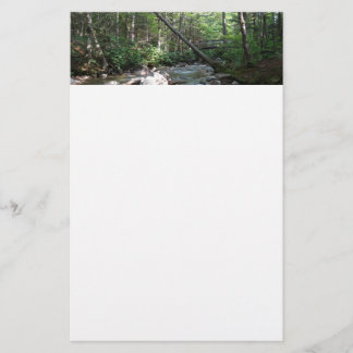 Pemigewasset River Bridge in New Hampshire Stationery