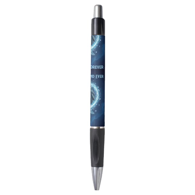 Pen Bald Eagle Heart Forever and Ever 2 (Front Vertical)