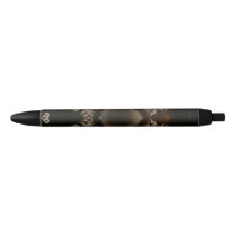 Pen black and brown pattern