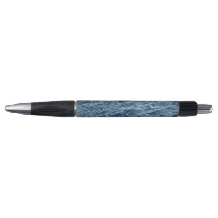 Pen Blue Calm Sea Waves, Edit Design Option