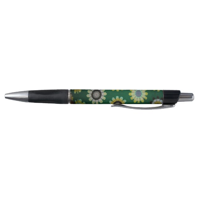 Pen, Grip - Afghan Daisy Pattern (Bottom)