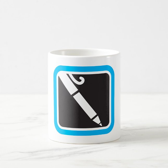 Pen Icon Coffee Mug (Creator Uploaded)
