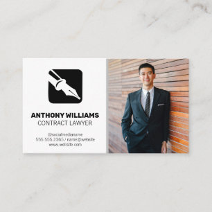 Pen Logo   Business Man Card