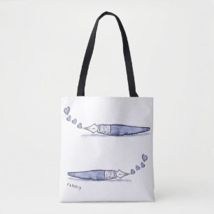 Pen Love Tote Bag