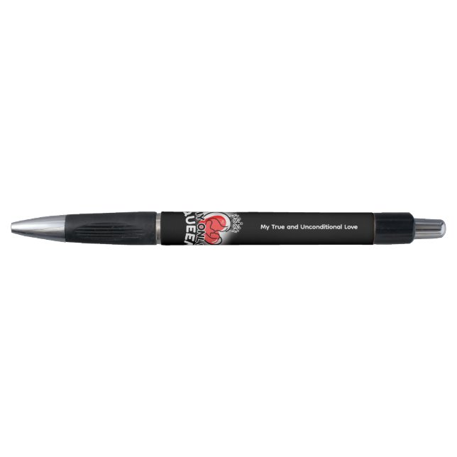 Pen : My Old Queen (black) (Front)