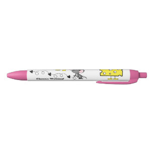 Pen Office and School Pen Mouse Cheese Hearts