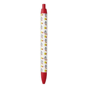 Pen Office and School Pen Penguin Valentine's Day