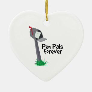 Pen Pals Forever Ceramic Tree Decoration