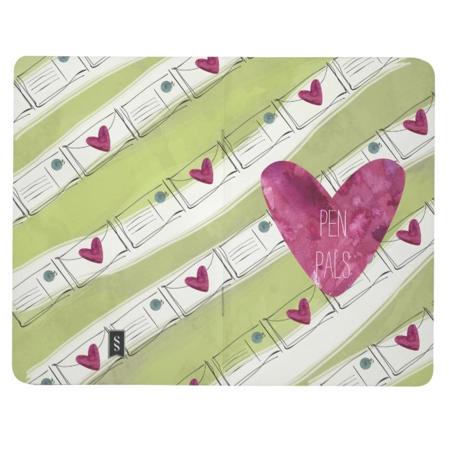 Pen Pals Watercolor Journal (Outside)