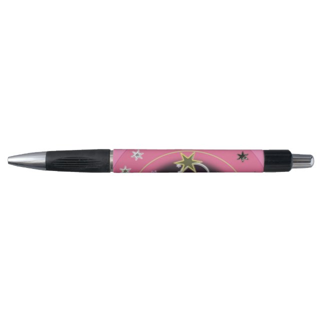 Pen Pink Yellow Star (Front)