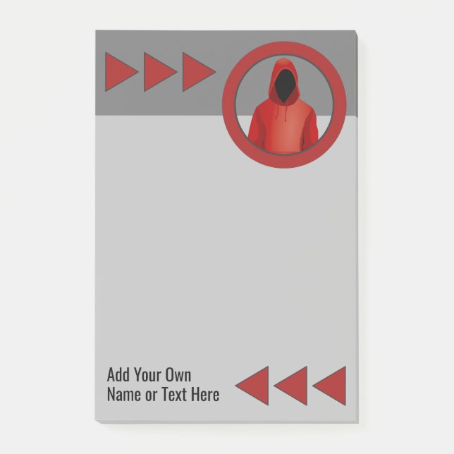 Pen Testers Logo - System and App Vulnerabilities Post-it Notes (Front)