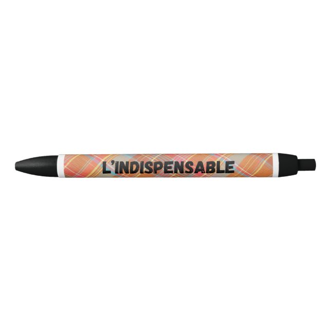 Pen "THE ESSENTIAL" (black & blue) (Front)