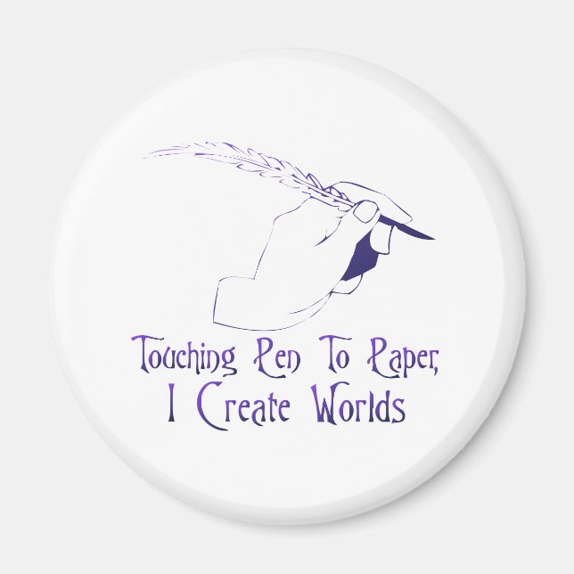 Pen to Paper Magnet (Front)