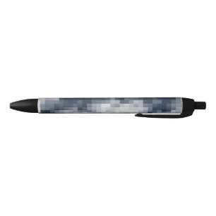 Pen with Pixelated Cloud Design