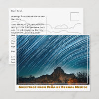 Peña de Bernal with Star Pattern near Querétaro