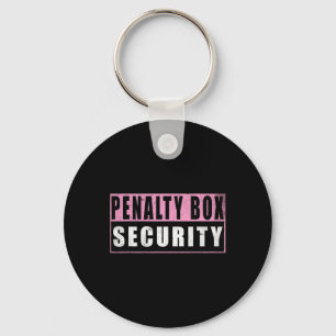 Penalty Box Security Funny Ice Hockey _5  Key Ring