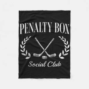 Penalty Box Social Club Fleece Blanket