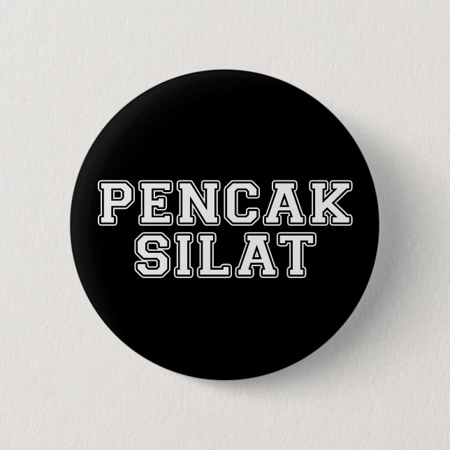 Pencak Silat 6 Cm Round Badge (Front)