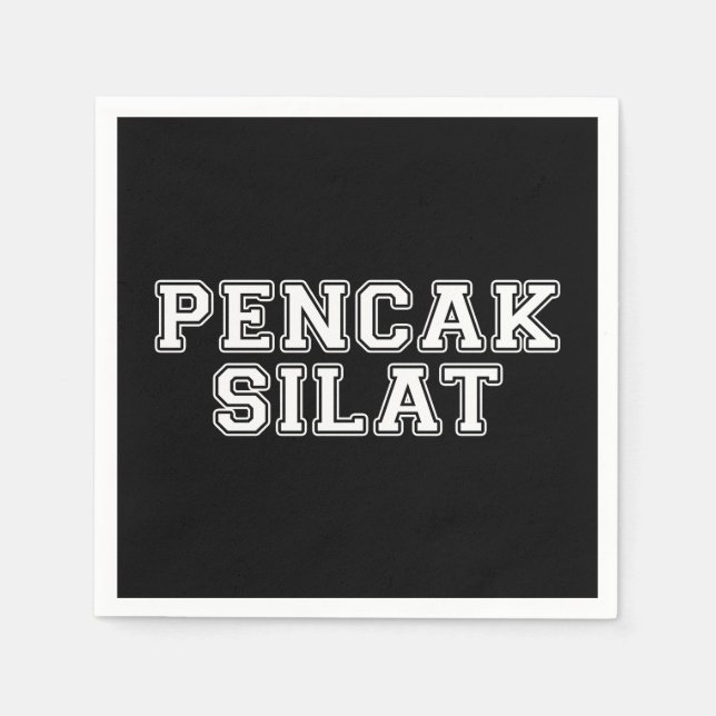 Pencak Silat Napkin (Front)