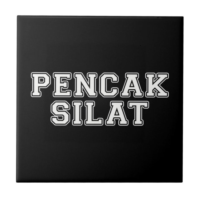 Pencak Silat Tile (Front)