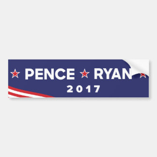 Pence / Ryan 2017 Bumper Sticker