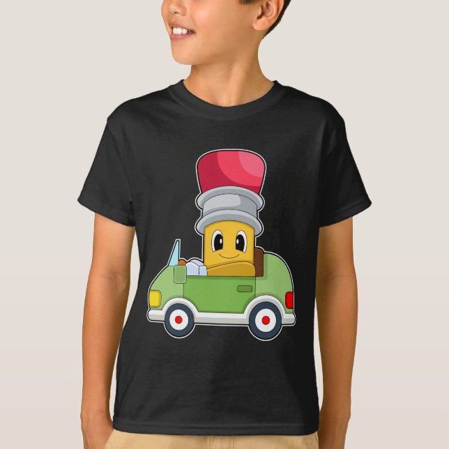 Pencil Car T-Shirt (Front)