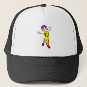 Pencil ✏ cartoon hat, for sale ! trucker hat