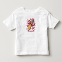 Pencil Coquette Bow Teacher Appreciation School