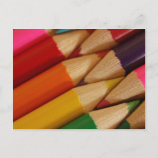 Pencil Crayons Postcards
