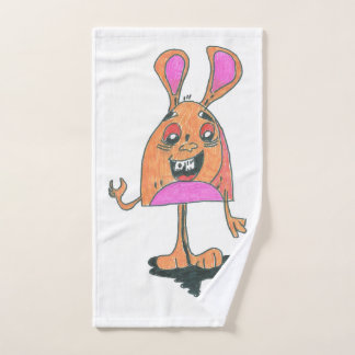 pencil drawing handtowel hand towel