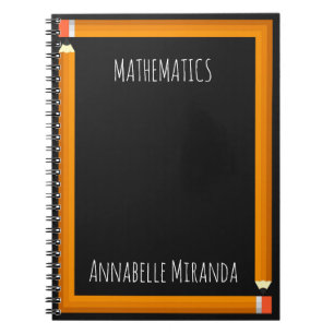Pencil Frame Spiral Notebook