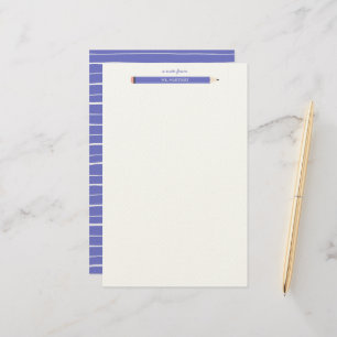 Pencil illustration school teacher stationery