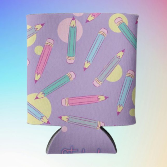Pencil Party | Lavender Beverage Cooler (Creator Uploaded)