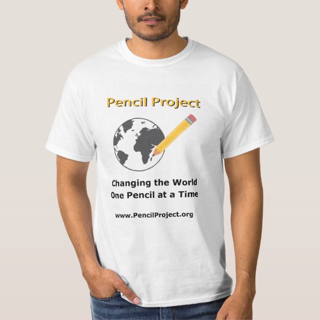 Pencil Project - Pencils for Kids in Africa T-Shirt (Front)