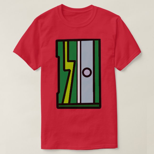 Pencil Sharpener T-Shirt (Design Front)