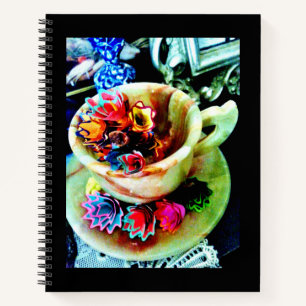 Pencil Shaving Flowers Notebook