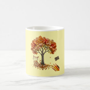 Pencil Shaving Texture Wall Art Coffee Mug
